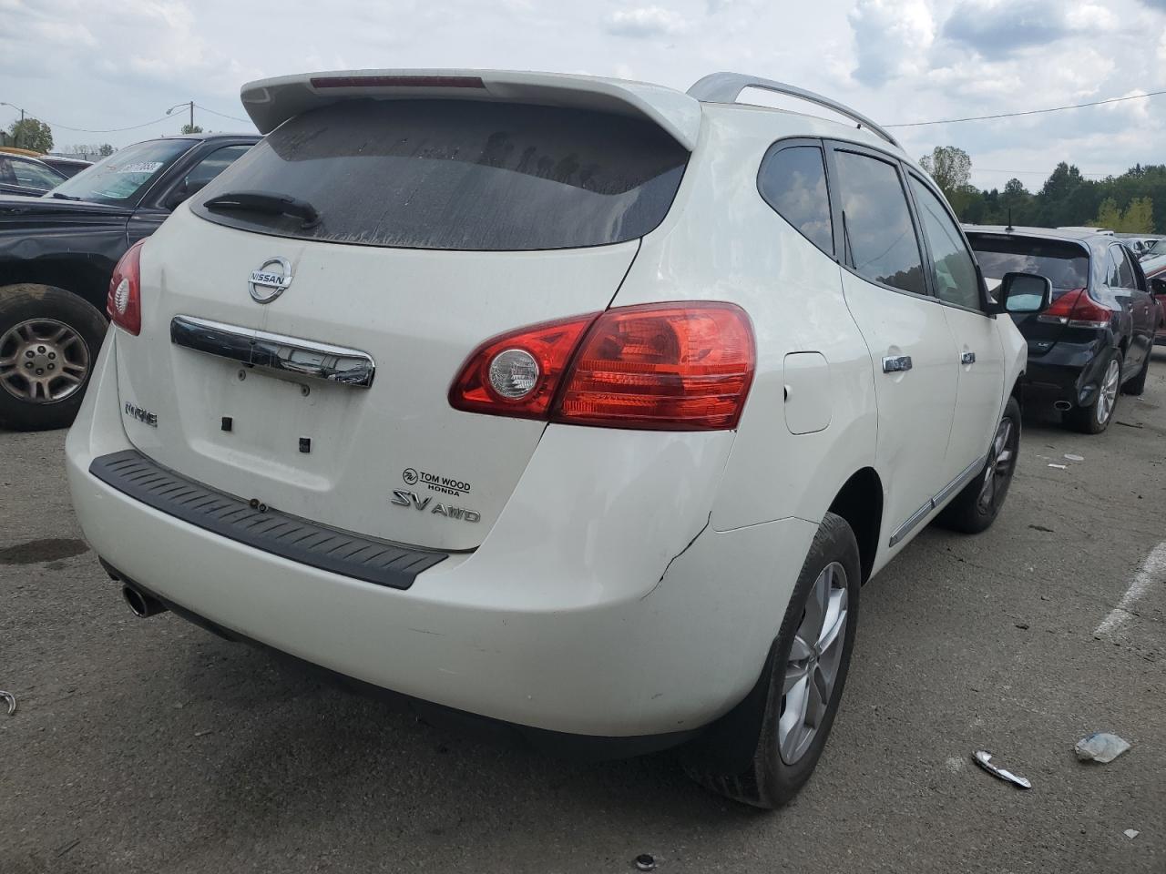 Image 3 of 2013 NISSAN ROGUE S 2013 with VIN JN8AS5MV0DW605922