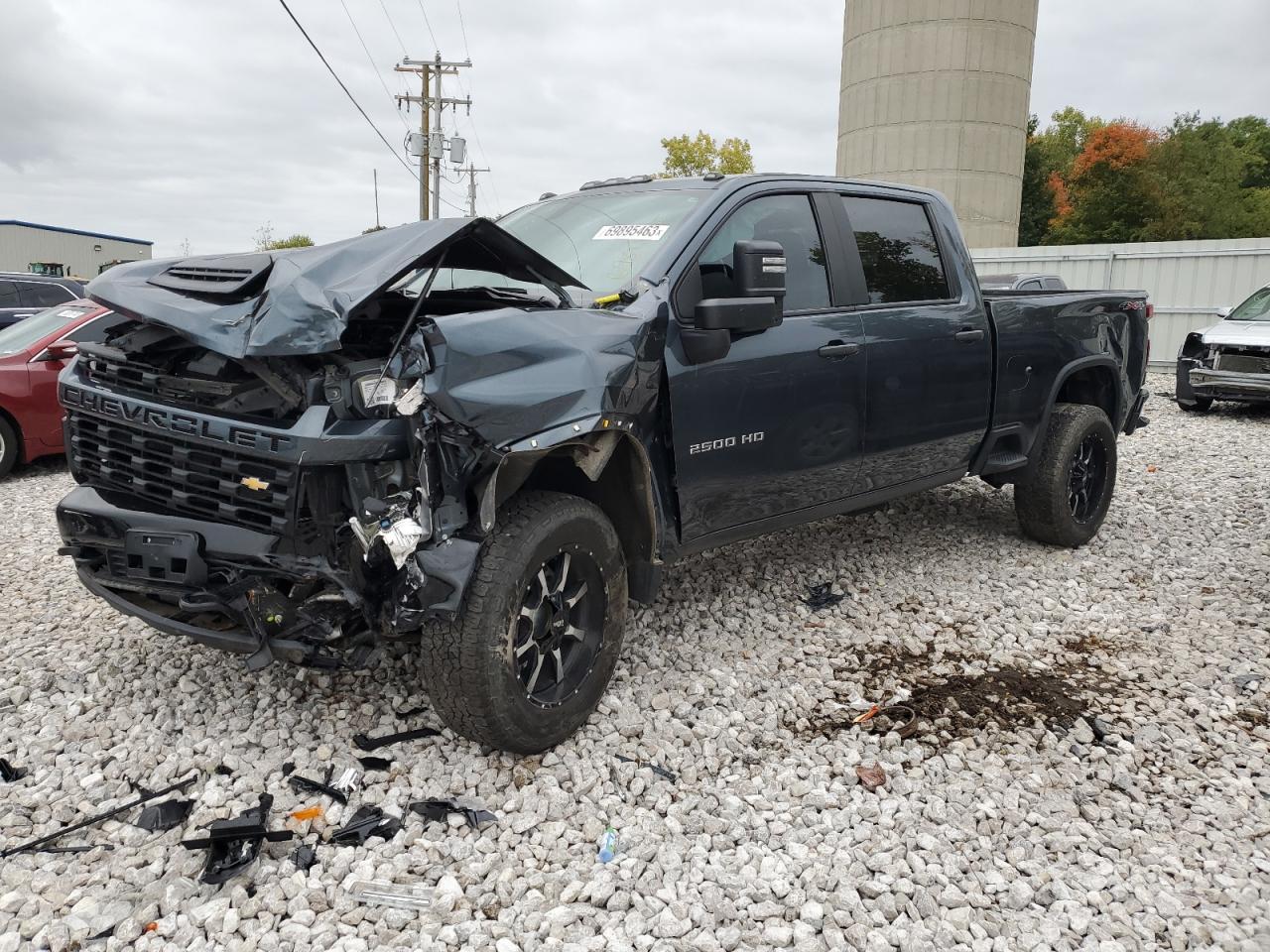 Obraz 1 z 2020 CHEVROLET SILVERADO K2500 CUSTOM 2020 z VIN 1GC4YME76LF117199