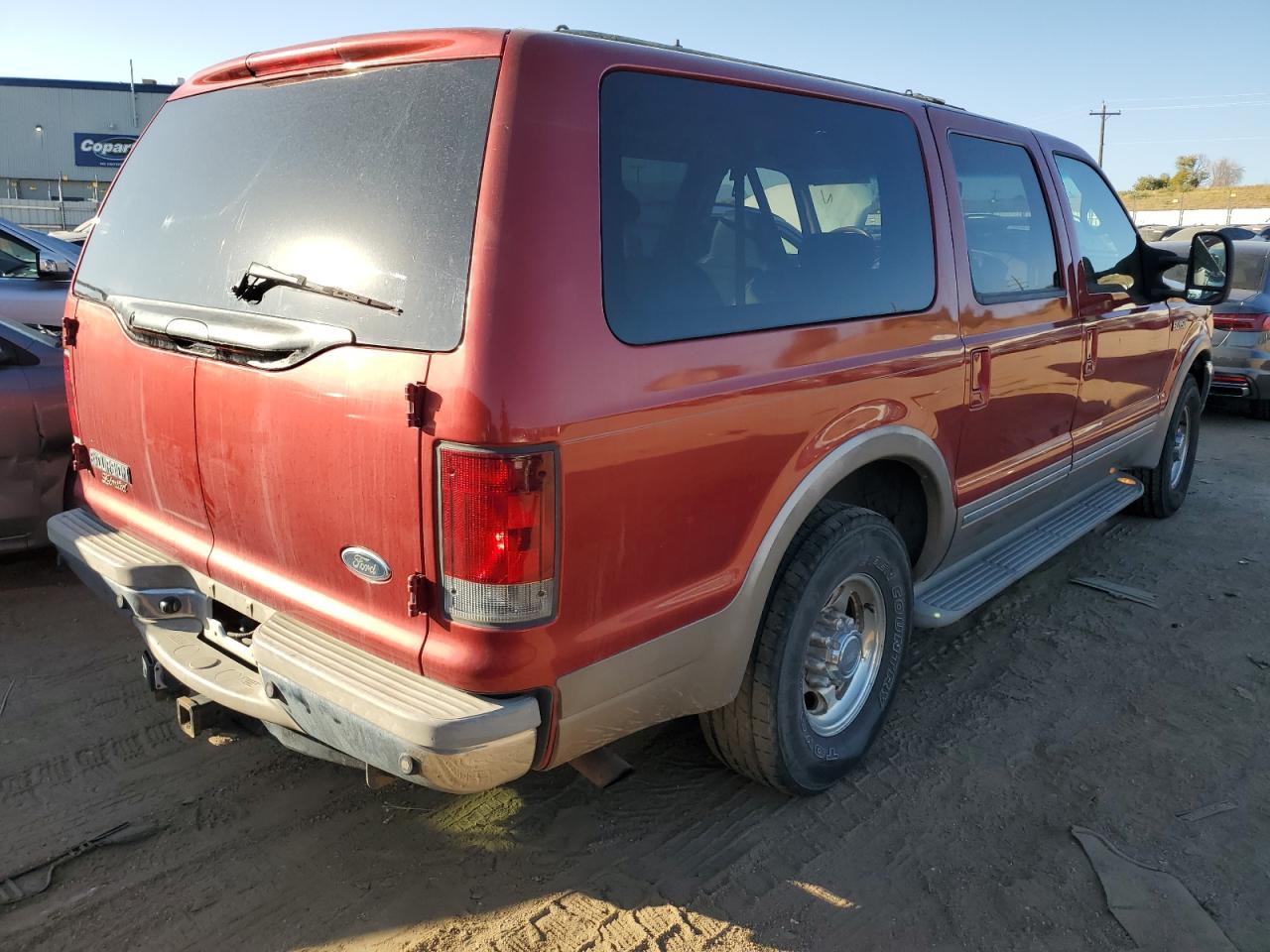 Image 3 of 2002 FORD EXCURSION LIMITED 2002 with VIN 1FMNU42S72EB40483