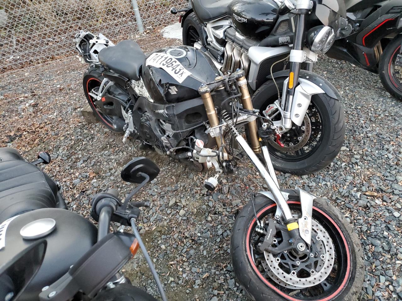 Image 1 of 2006 SUZUKI GSX-R600 K6 2006 with VIN JS1GN7DA962114078