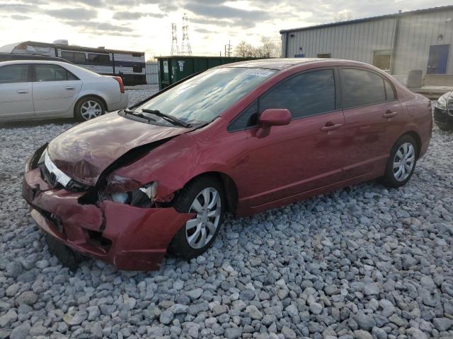 Image 1 of 2010 HONDA CIVIC LX 2010 with VIN 2HGFA1F52AH571357