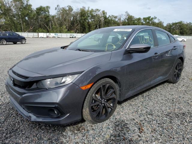 Image 1 of 2020 HONDA CIVIC SPORT 2020 with VIN 2HGFC2F89LH554102
