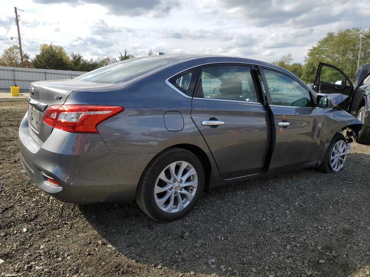 Image 3 of 2019 NISSAN SENTRA S 2019 with VIN 3N1AB7AP1KY361719