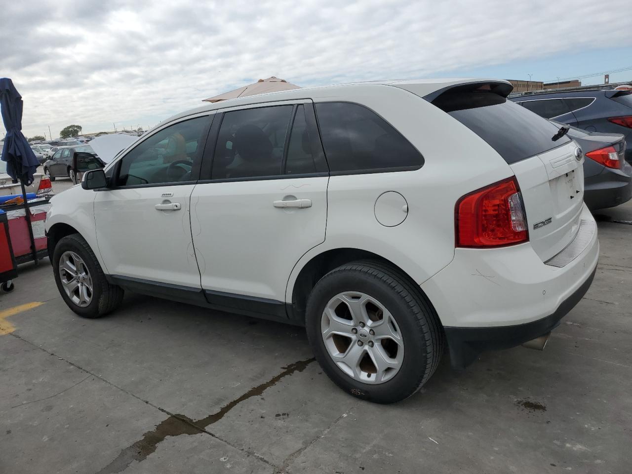 Image 2 of 2013 FORD EDGE SEL 2013 with VIN 2FMDK3JC1DBC74880