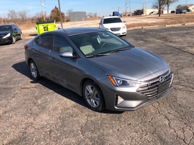 Image 1 of 2019 HYUNDAI ELANTRA SEL 2019 with VIN KMHD84LFXKU749283