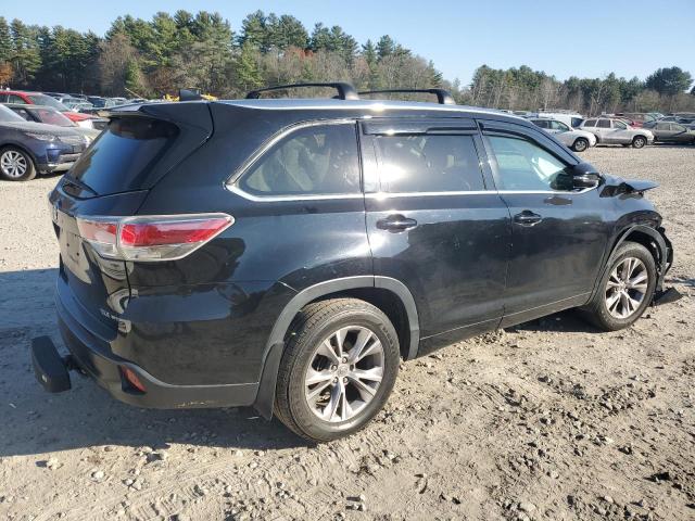 Image 3 of 2015 TOYOTA HIGHLANDER XLE 2015 with VIN 5TDJKRFH3FS160864