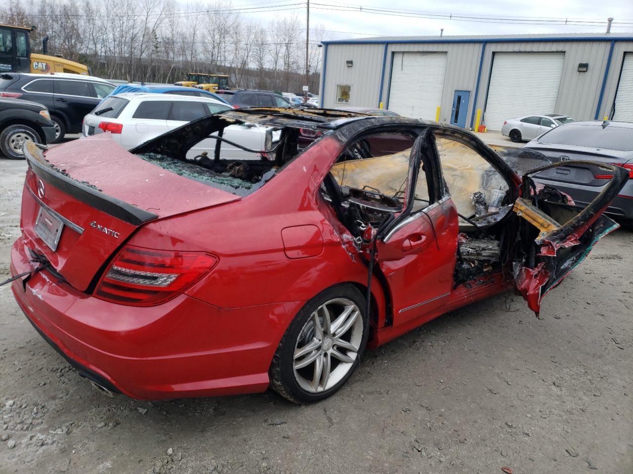 Obraz 3 z 2012 MERCEDES-BENZ C 300 4MATIC 2012 z VIN WDDGF8BB5CR224140