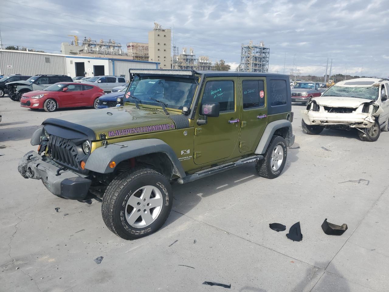Image 1 of 2007 JEEP WRANGLER X 2007 with VIN 1J4GA39147L105345