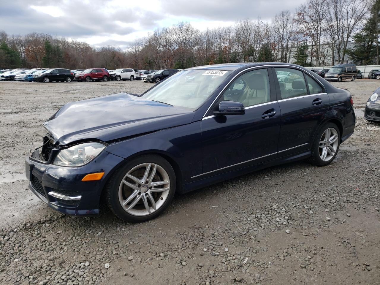 Obraz 1 z 2014 MERCEDES-BENZ C 300 4MATIC 2014 z VIN WDDGF8AB5ER311945