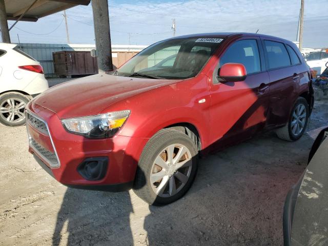 Image 1 of 2014 MITSUBISHI OUTLANDER SPORT ES 2014 with VIN 4A4AP3AU8EE001502