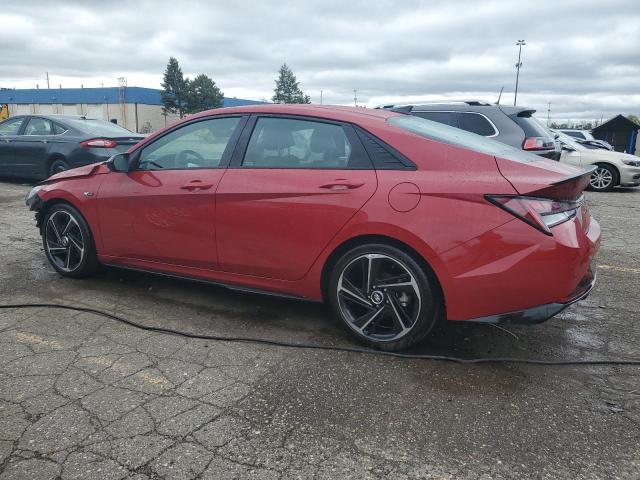 Image 2 of 2022 HYUNDAI ELANTRA N LINE 2022 with VIN KMHLR4AFXNU359820