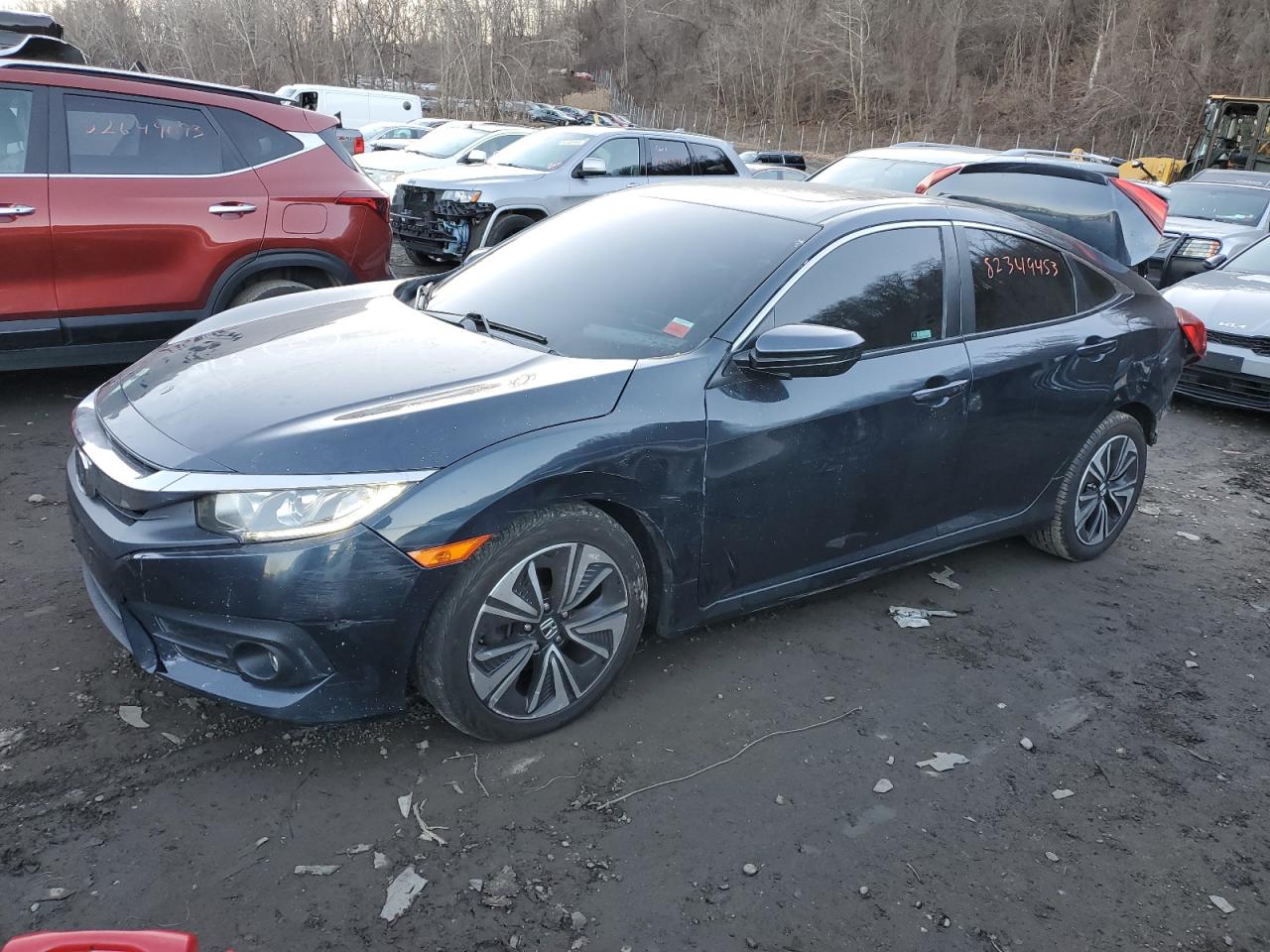 Image 1 of 2016 HONDA CIVIC EXL 2016 with VIN 19XFC1F71GE210264