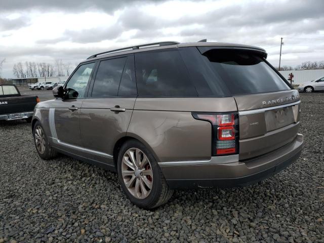 Изображение 2 2017 LAND ROVER RANGE ROVER HSE 2017 с VIN SALGS2FV8HA361420