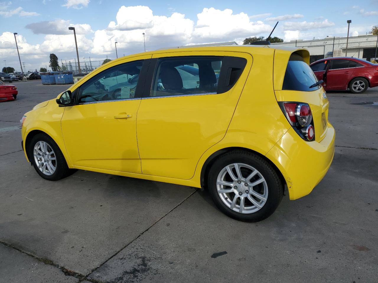 Image 2 of 2016 CHEVROLET SONIC LT 2016 with VIN 1G1JC6SG8G4103011