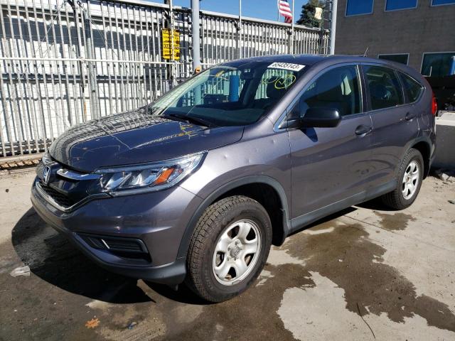Image 1 of 2015 HONDA CR-V LX 2015 with VIN 5J6RM4H36FL125605