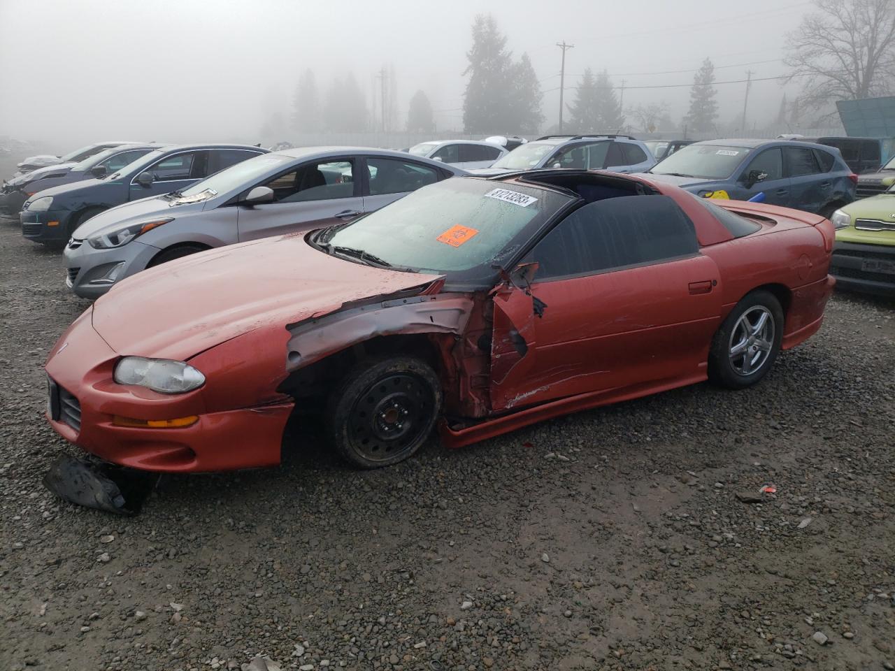 Изображение 1 2001 CHEVROLET CAMARO  2001 с VIN 2G1FP22K412112700