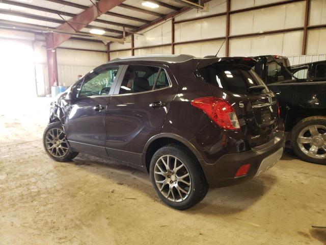 Image 2 of 2016 BUICK ENCORE SPORT TOURING 2016 with VIN KL4CJ1SMXGB650351