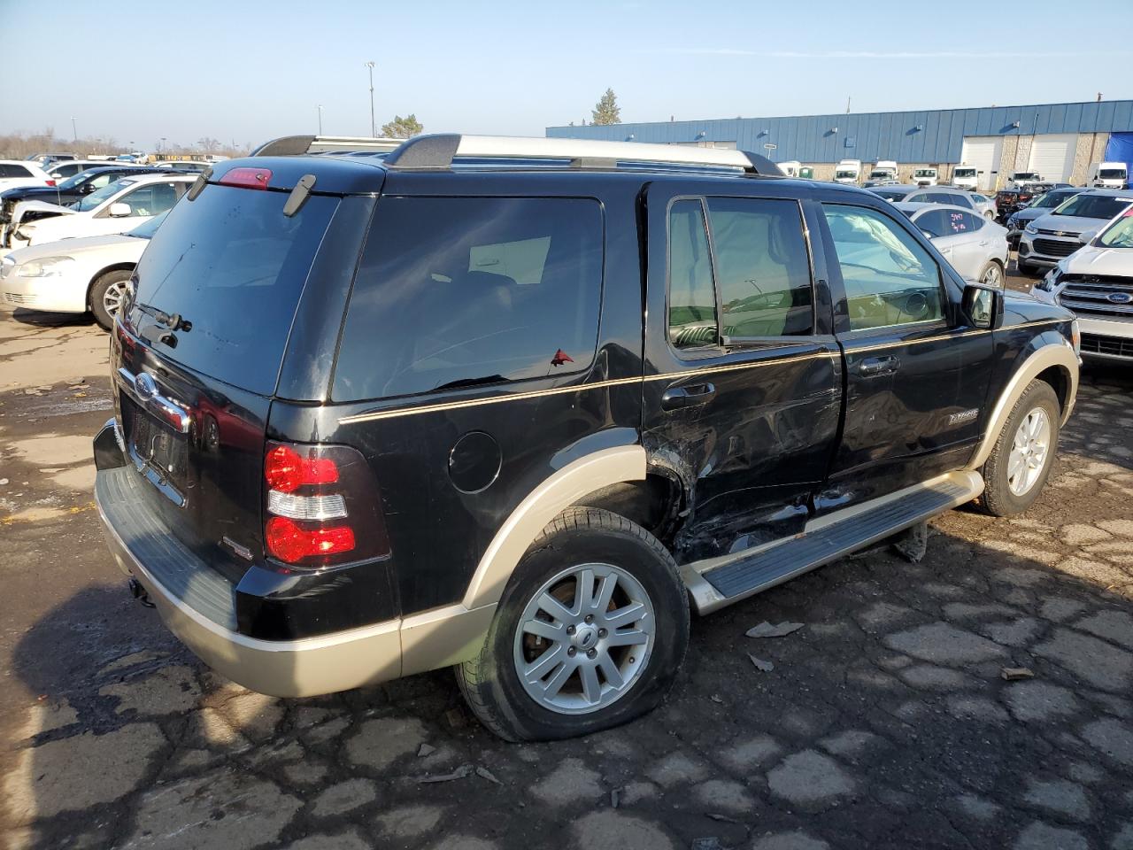 Image 3 of 2007 FORD EXPLORER EDDIE BAUER 2007 with VIN 1FMEU74E77UA93459