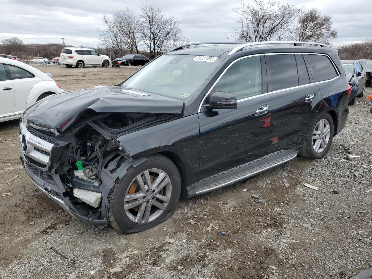 Изображение 1 2014 MERCEDES-BENZ GL 450 4MATIC 2014 с VIN 4JGDF7CE4EA394986