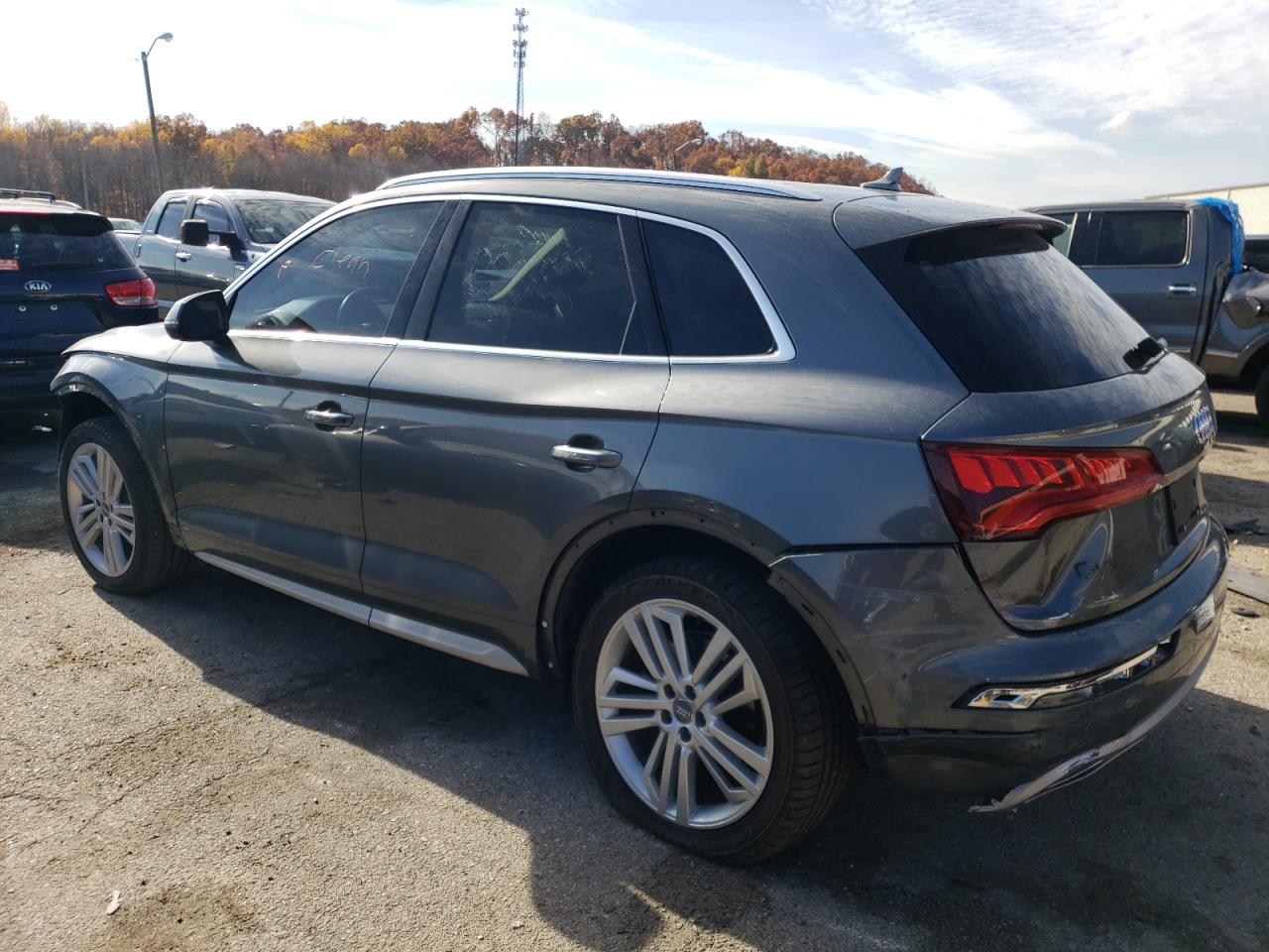 Image 2 of 2019 AUDI Q5 PREMIUM PLUS 2019 with VIN WA1BNAFY6K2112106