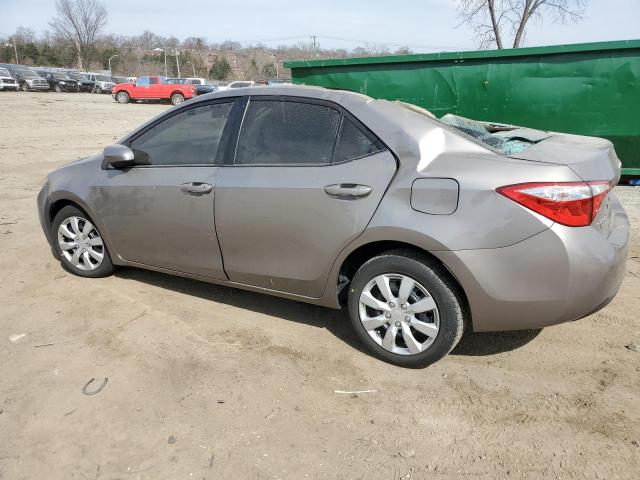 Image 2 of 2016 TOYOTA COROLLA L 2016 with VIN 2T1BURHE5GC541336