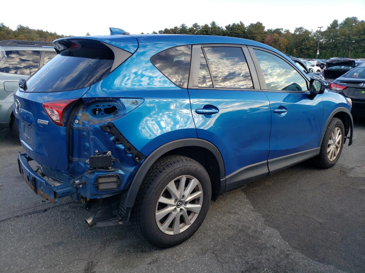 Image 3 of 2013 MAZDA CX-5 TOURING 2013 with VIN JM3KE4CE1D0167926