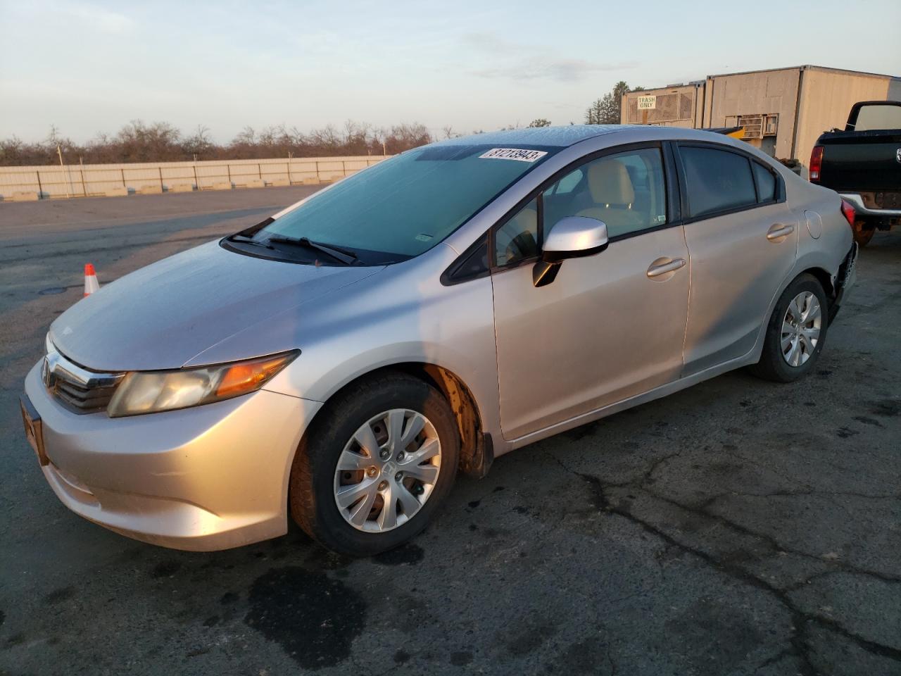 Obraz 1 z 2012 HONDA CIVIC LX 2012 z VIN 19XFB2F54CE310411