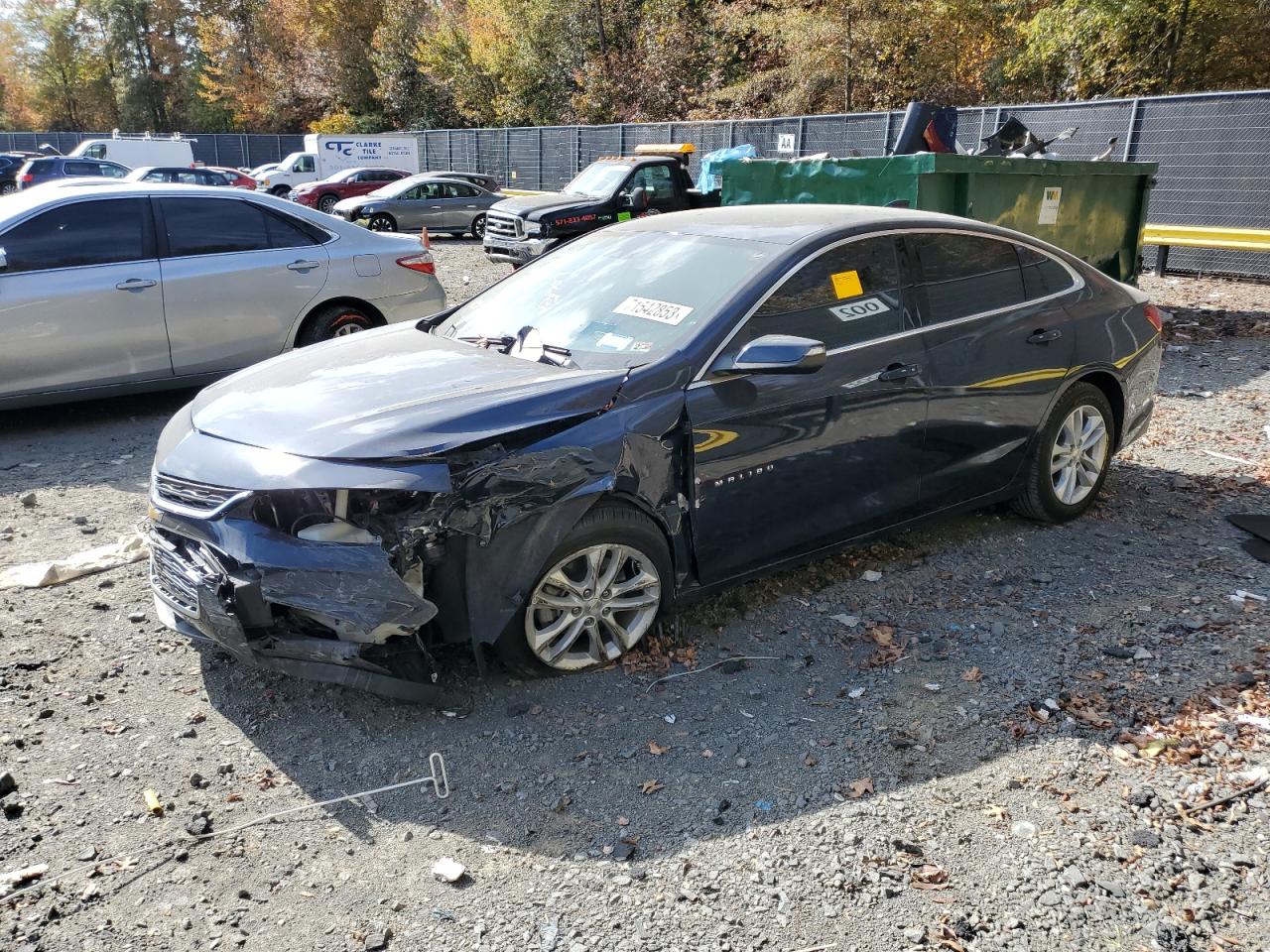 Изображение 1 2016 CHEVROLET MALIBU HYBRID 2016 с VIN 1G1ZJ5SU6GF343462
