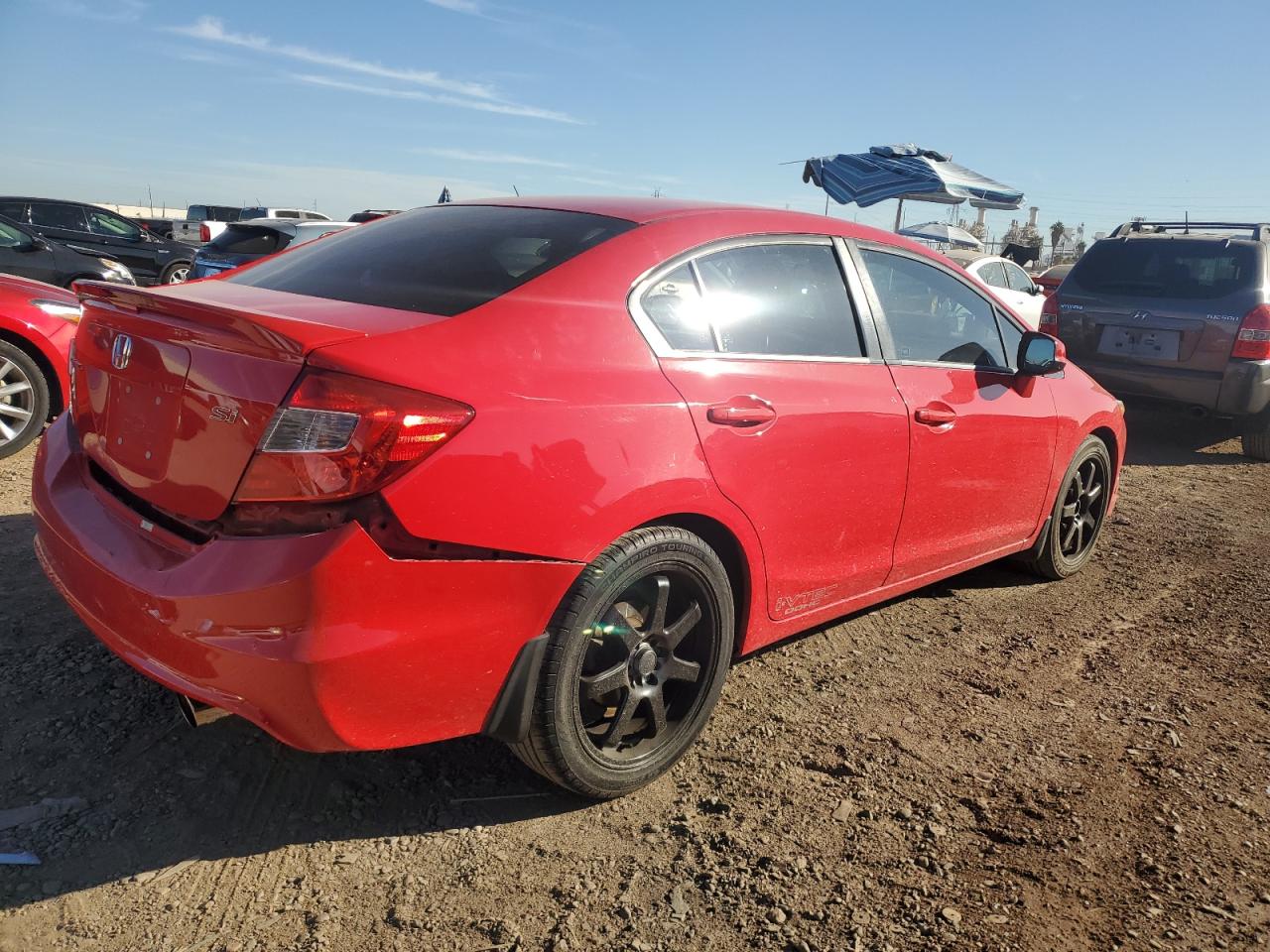 Obraz 3 z 2012 HONDA CIVIC SI 2012 z VIN 2HGFB6E54CH706434