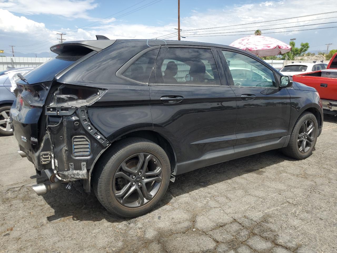Image 3 of 2018 FORD EDGE SEL 2018 with VIN 2FMPK3J95JBB79686