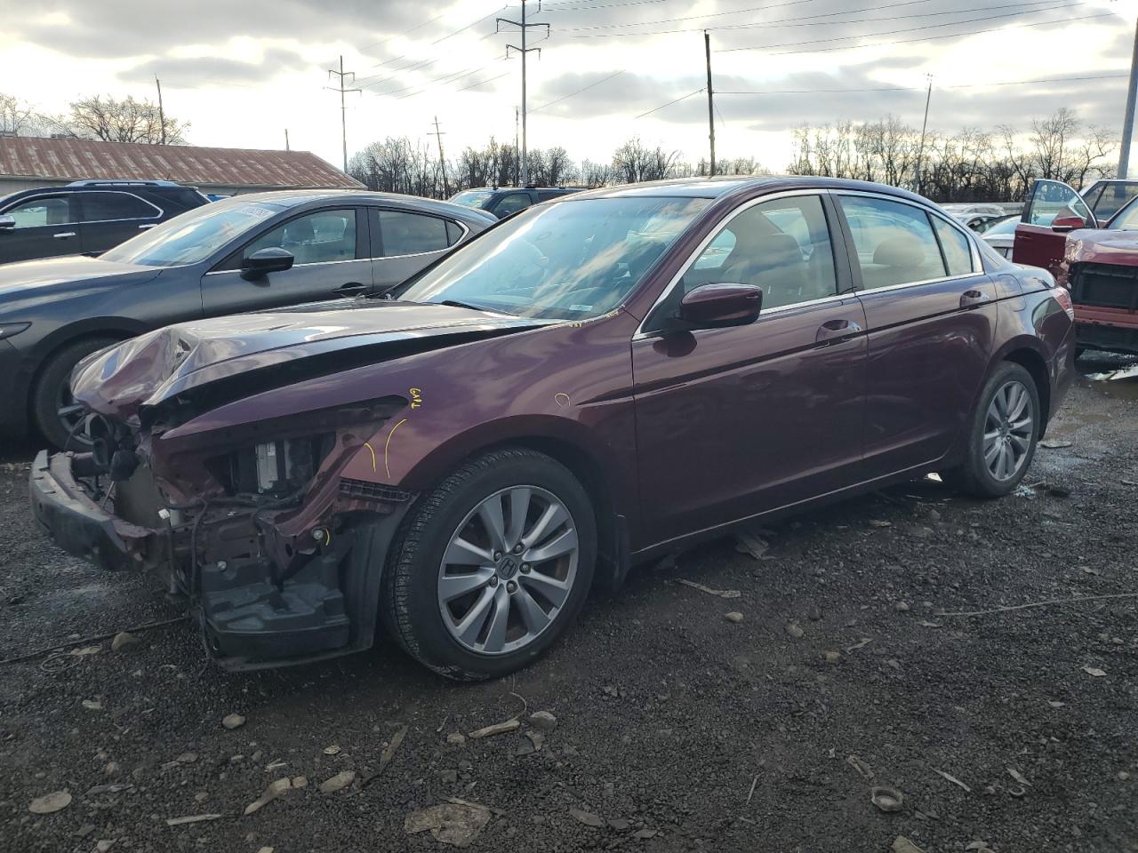 Obraz 1 z 2011 HONDA ACCORD EX 2011 z VIN 1HGCP2F76BA069086