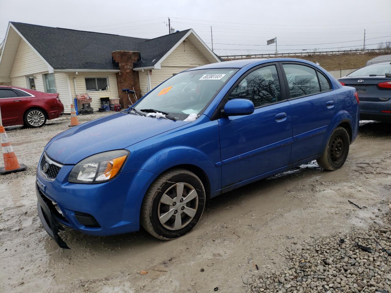 Image 1 of 2010 KIA RIO LX 2010 with VIN KNADH4A36A6679052