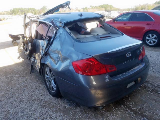 Obraz 3 z 2011 INFINITI G37 BASE 2011 z VIN JN1CV6AP3BM500178