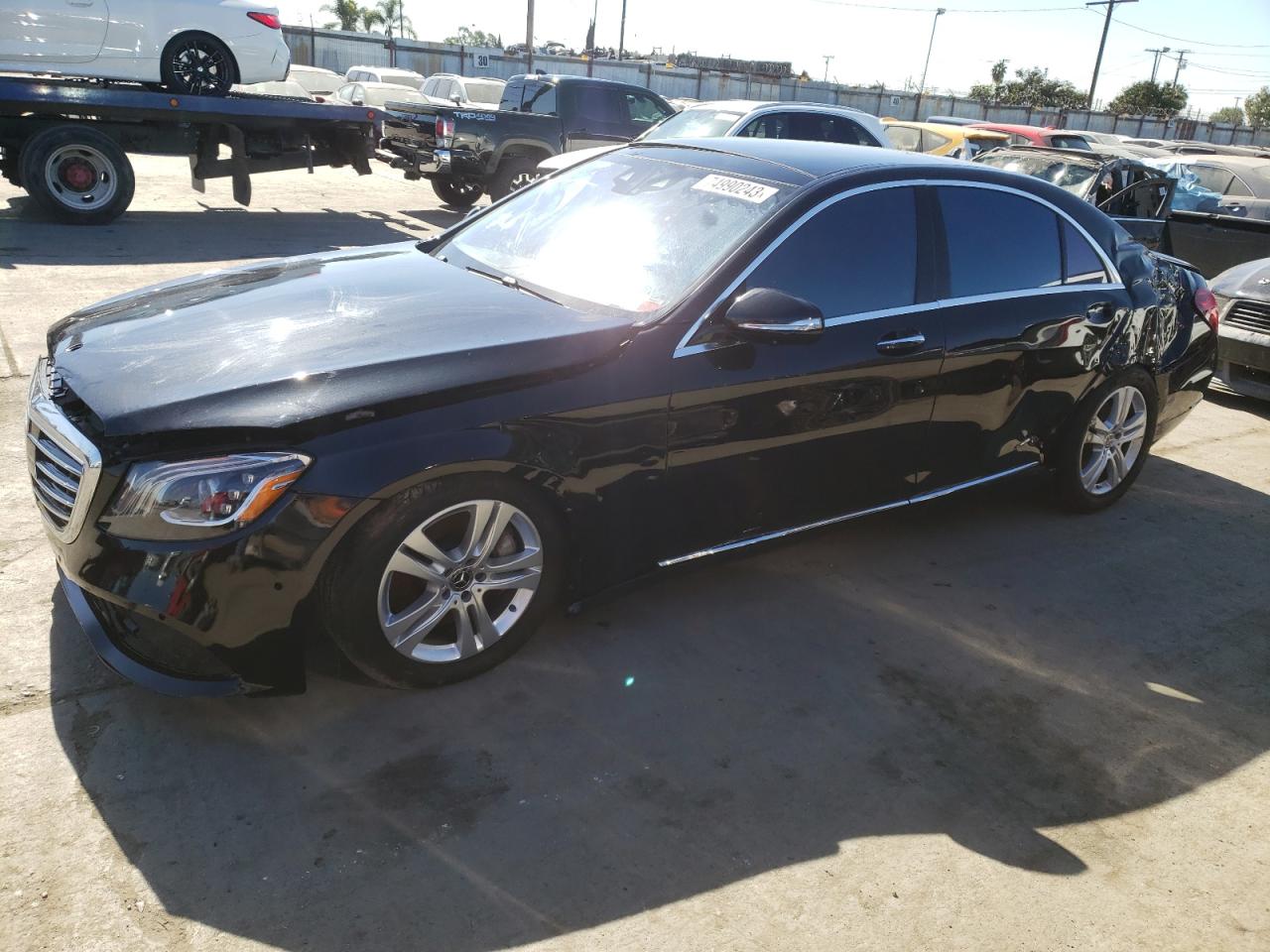 Image 1 of Mercedes-Benz S 560 4Matic 2018 with VIN WDDUG8GBXJA371400