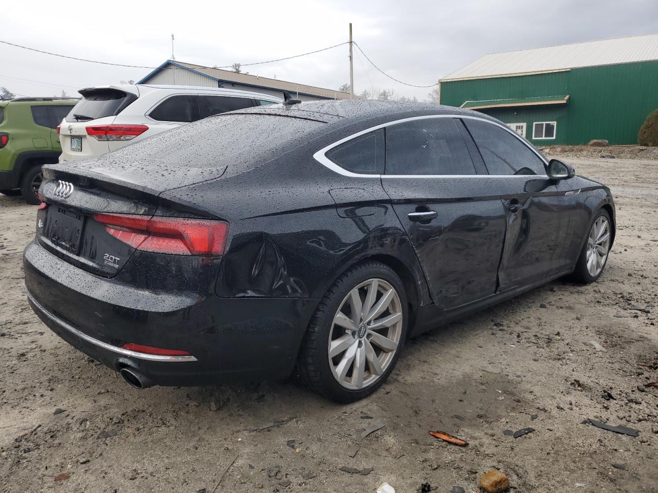 Image 3 of 2018 AUDI A5 PREMIUM 2018 with VIN WAUANCF50JA096229