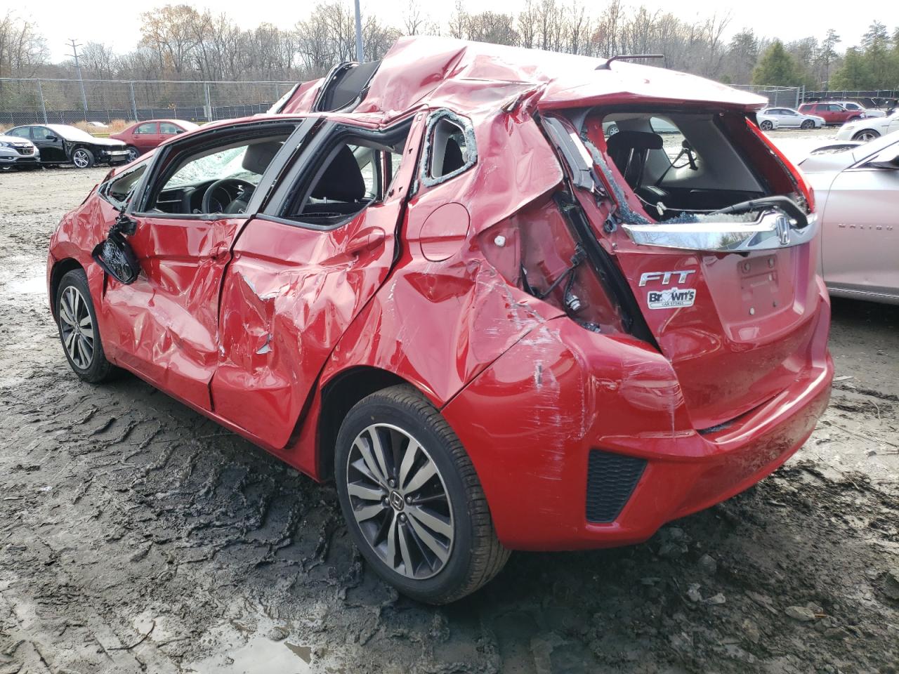 Изображение 2 2015 HONDA FIT EX 2015 с VIN 3HGGK5H89FM726589