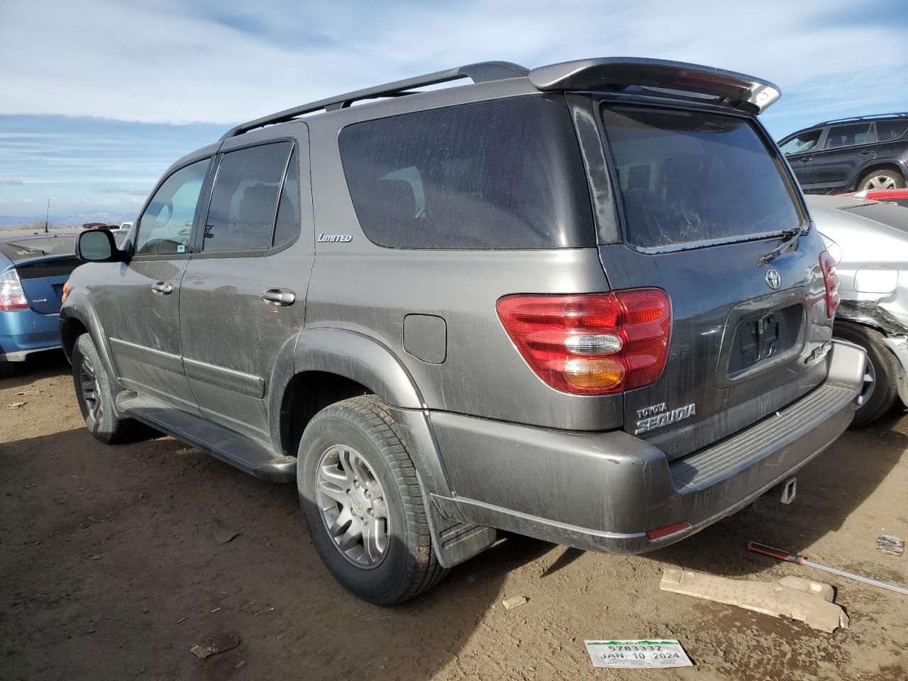Изображение 2 2004 TOYOTA SEQUOIA LIMITED 2004 с VIN 5TDBT48A54S219625