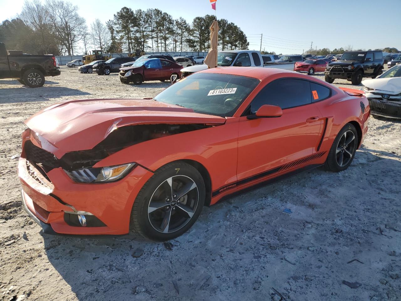 Image 1 of 2015 FORD MUSTANG  2015 with VIN 1FA6P8AM7F5353620