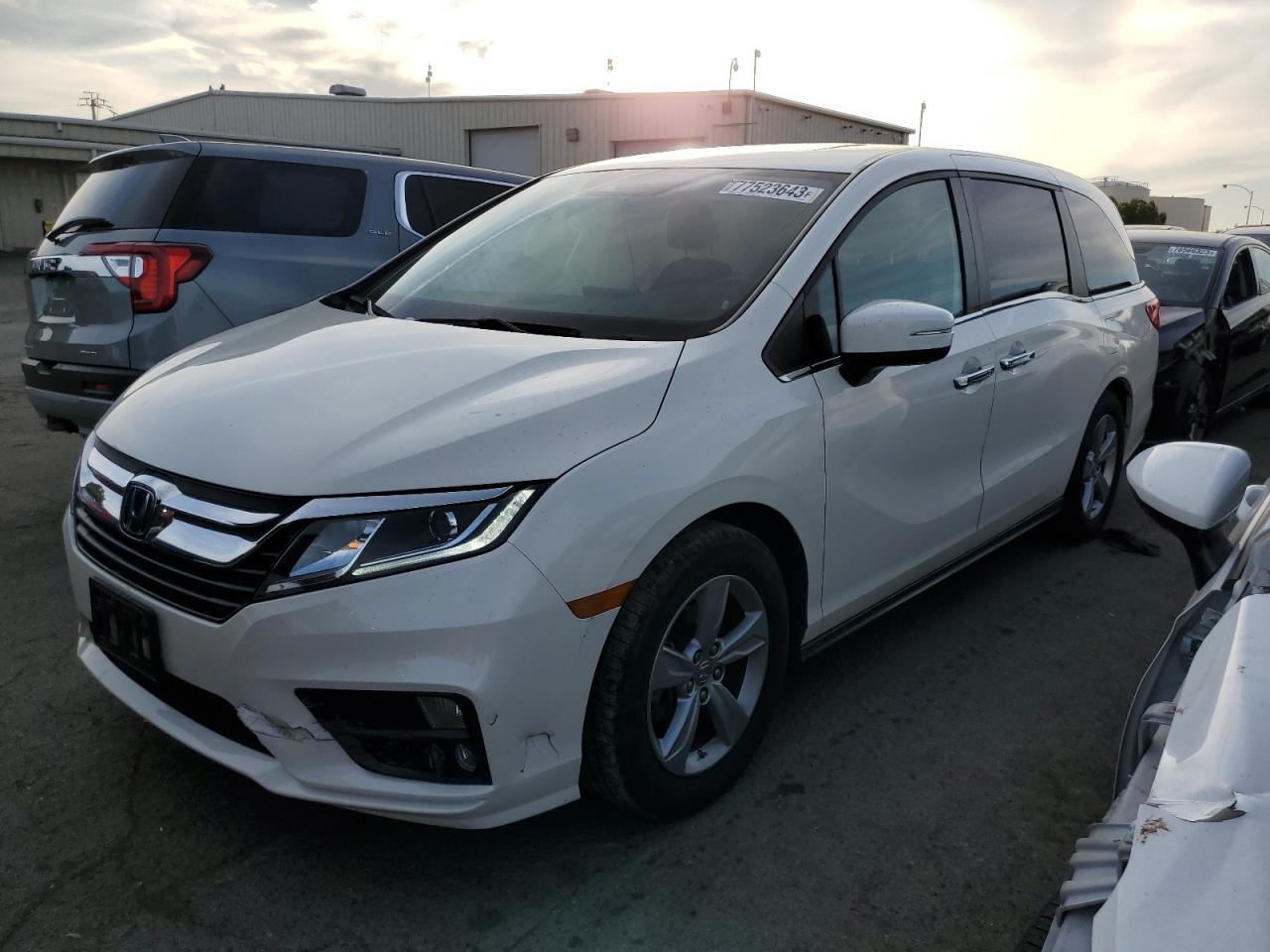 Image 1 of 2019 HONDA ODYSSEY EXL 2019 with VIN 5FNRL6H73KB089618