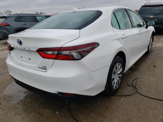 Image 3 of 2022 TOYOTA CAMRY LE 2022 with VIN 4T1C31AK3NU570953