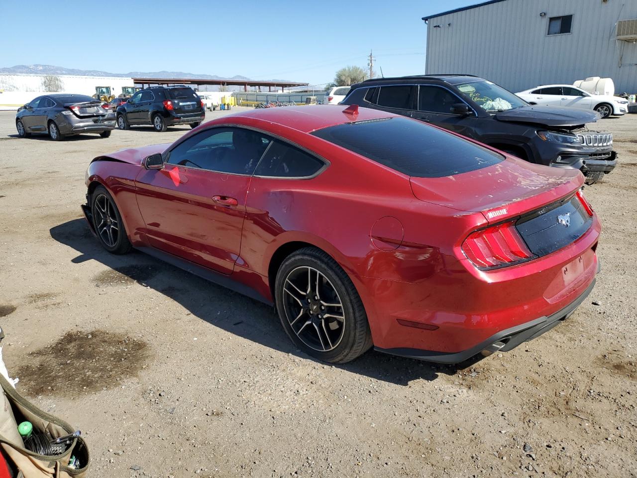 Image 2 of 2022 FORD MUSTANG  2022 with VIN 1FA6P8TH1N5145182