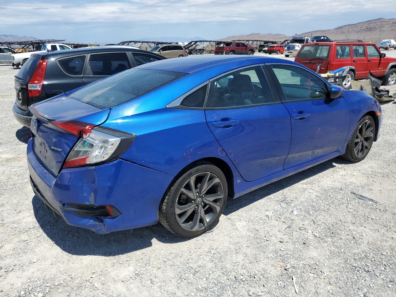 Image 3 of 2021 HONDA CIVIC SPORT 2021 with VIN 2HGFC2F81MH545248