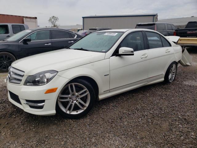 Image 1 of 2012 MERCEDES-BENZ C 250 2012 with VIN WDDGF4HB1CR195249