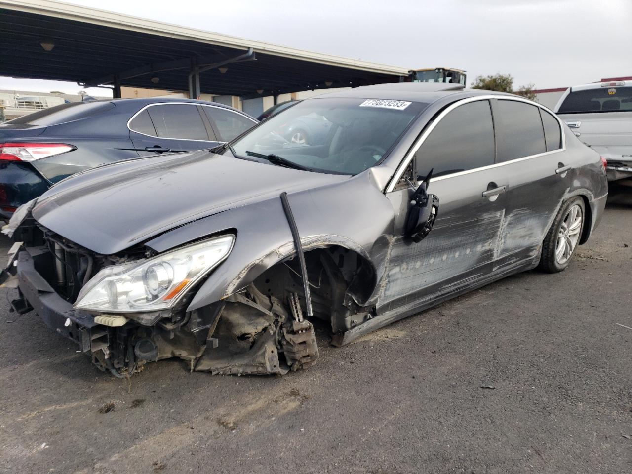 Image 1 of 2011 INFINITI G37 BASE 2011 with VIN JN1CV6AP9BM502727
