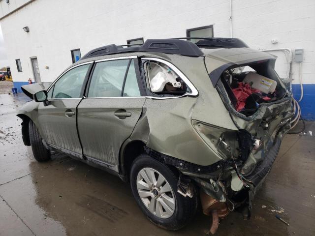 Image 2 of 2017 SUBARU OUTBACK 2.5I 2017 with VIN 4S4BSAACXH3286270