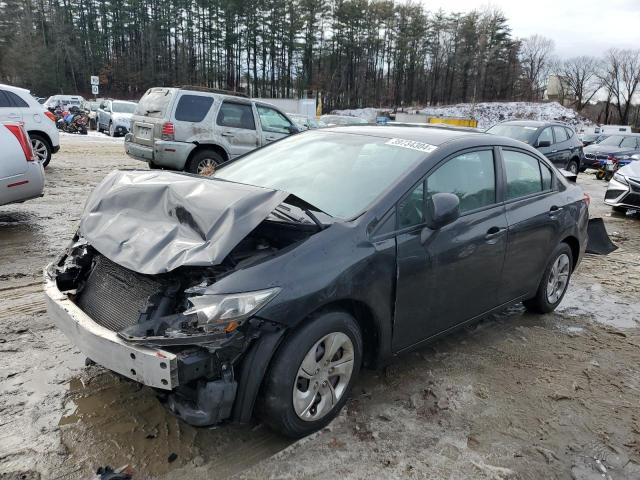 Image 1 of 2013 HONDA CIVIC LX 2013 with VIN 2HGFB2F57DH587710