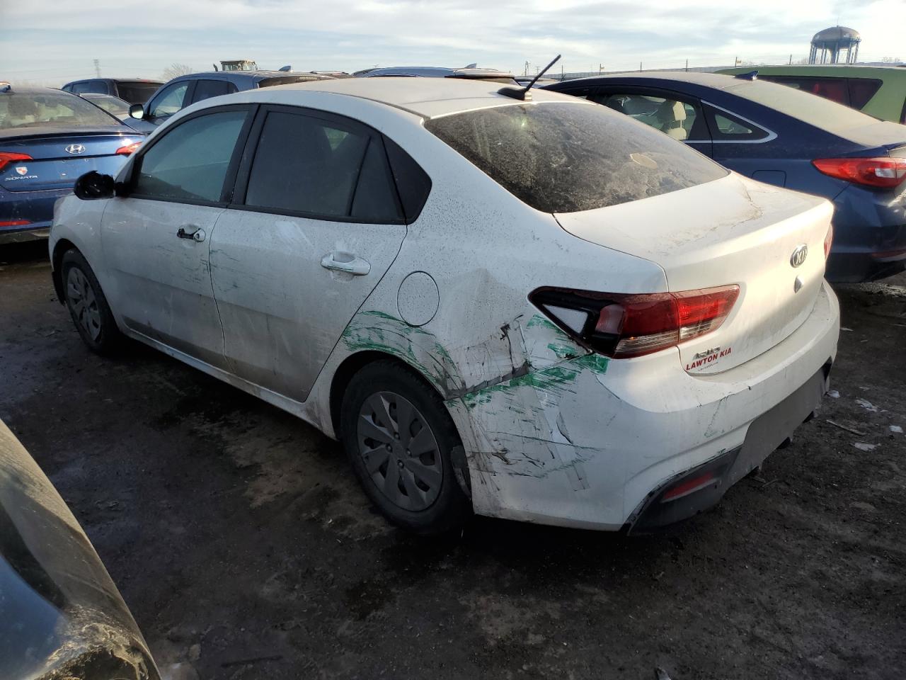 Image 2 of 2020 KIA RIO LX 2020 with VIN 3KPA24AD7LE335436