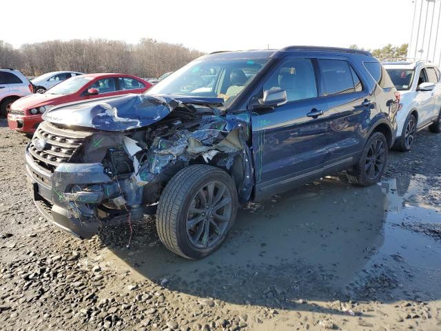 Image 1 of 2017 FORD EXPLORER XLT 2017 with VIN 1FM5K8D83HGB36958