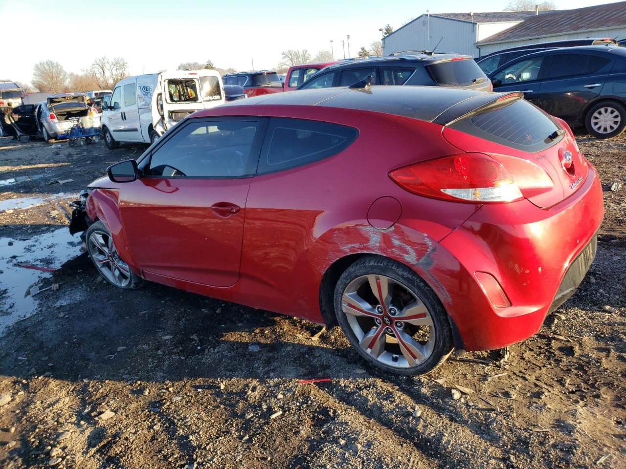 Image 2 of 2013 HYUNDAI VELOSTER  2013 with VIN KMHTC6ADXDU164648