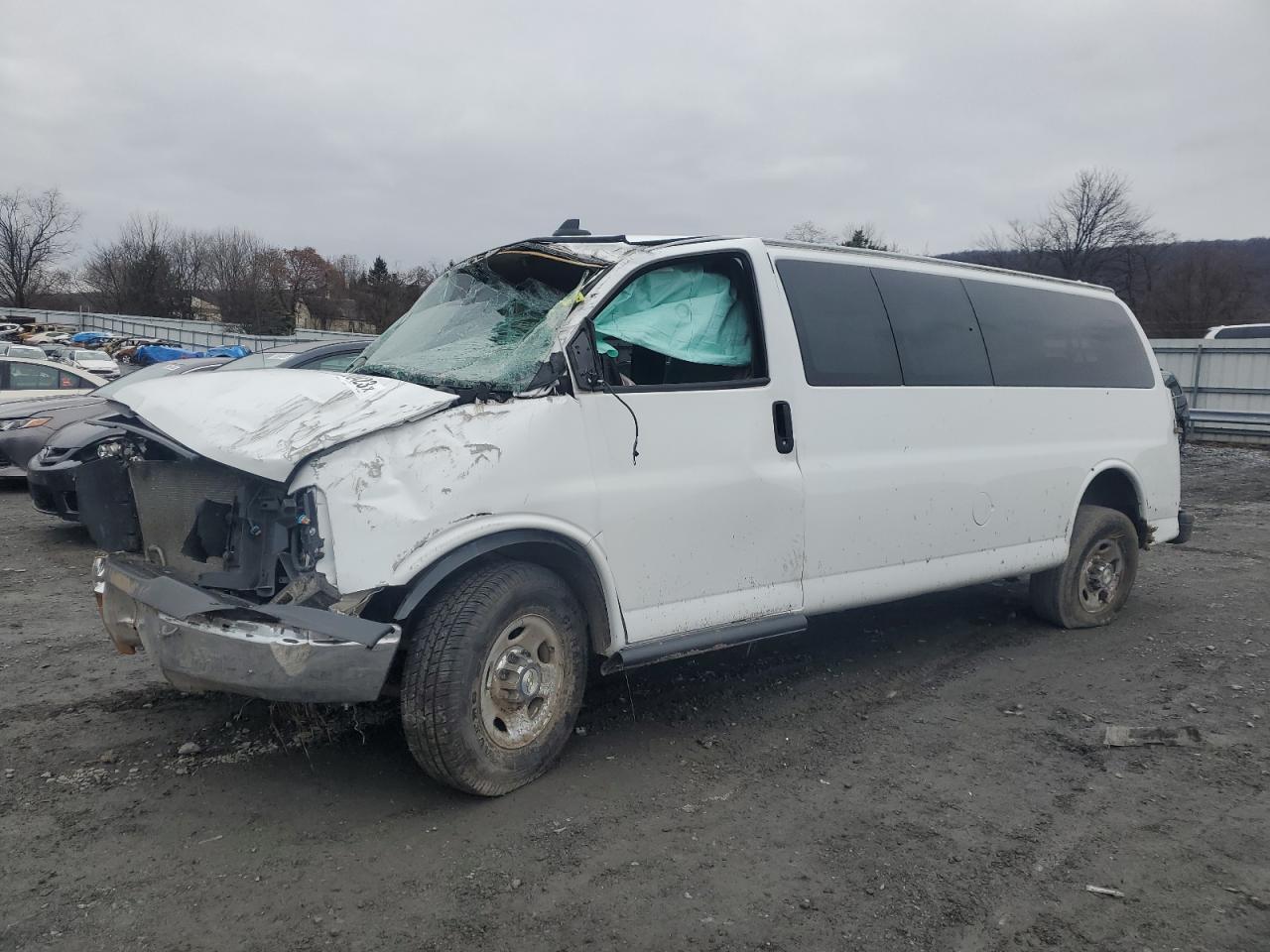 Image 1 of 2021 CHEVROLET EXPRESS G3500 LT 2021 with VIN 1GAZGPF73M1312810